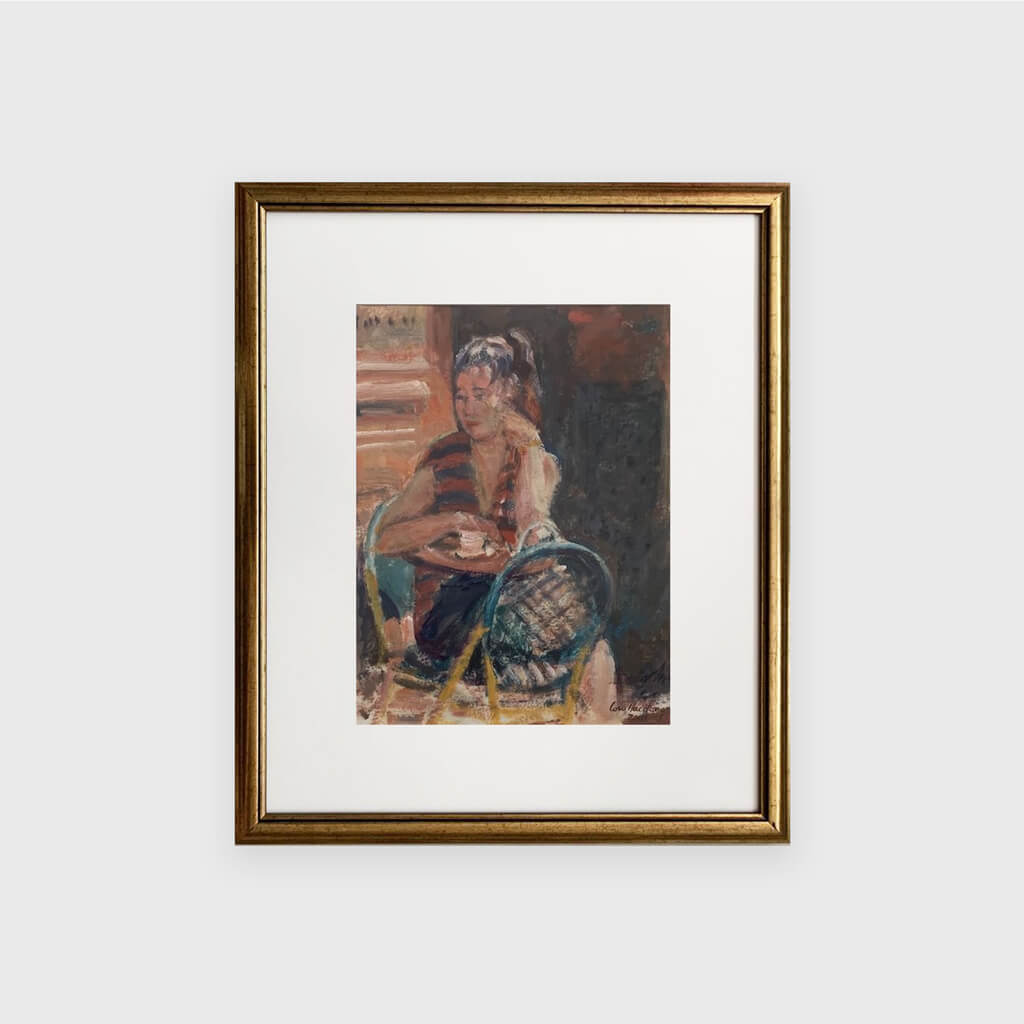 At the Cafe Rent Paintings ARTualize